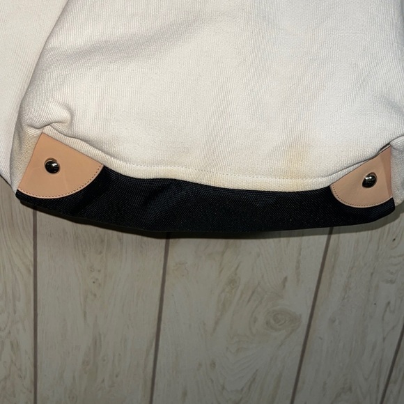 Chanel Shopping XL Timeless Beach Yacht Boating Detail Navy Canvas Nylon Tote - Picture 6 of 11